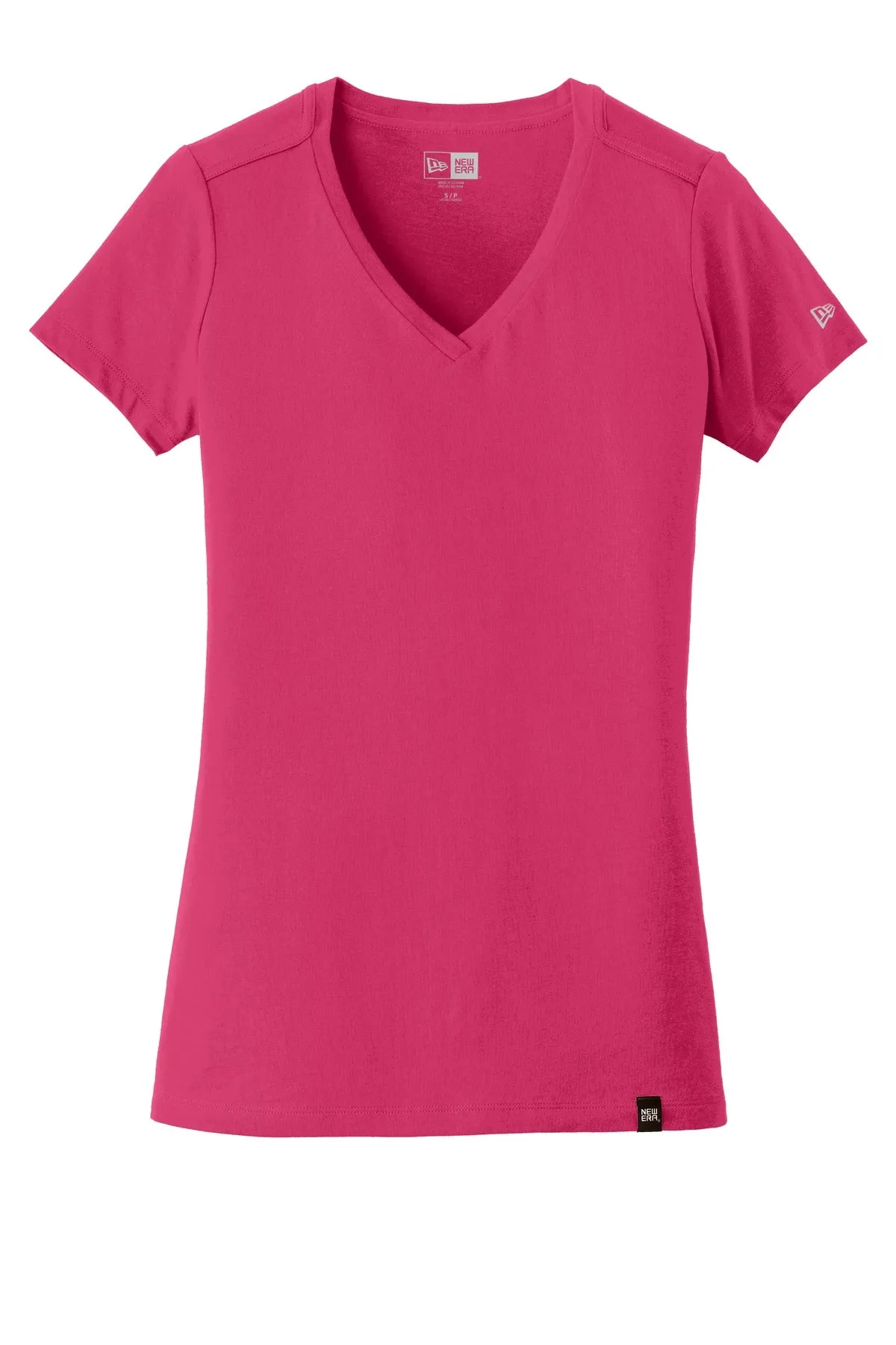 New Era Ladies Heritage Blend V-Neck Tee. LNEA101