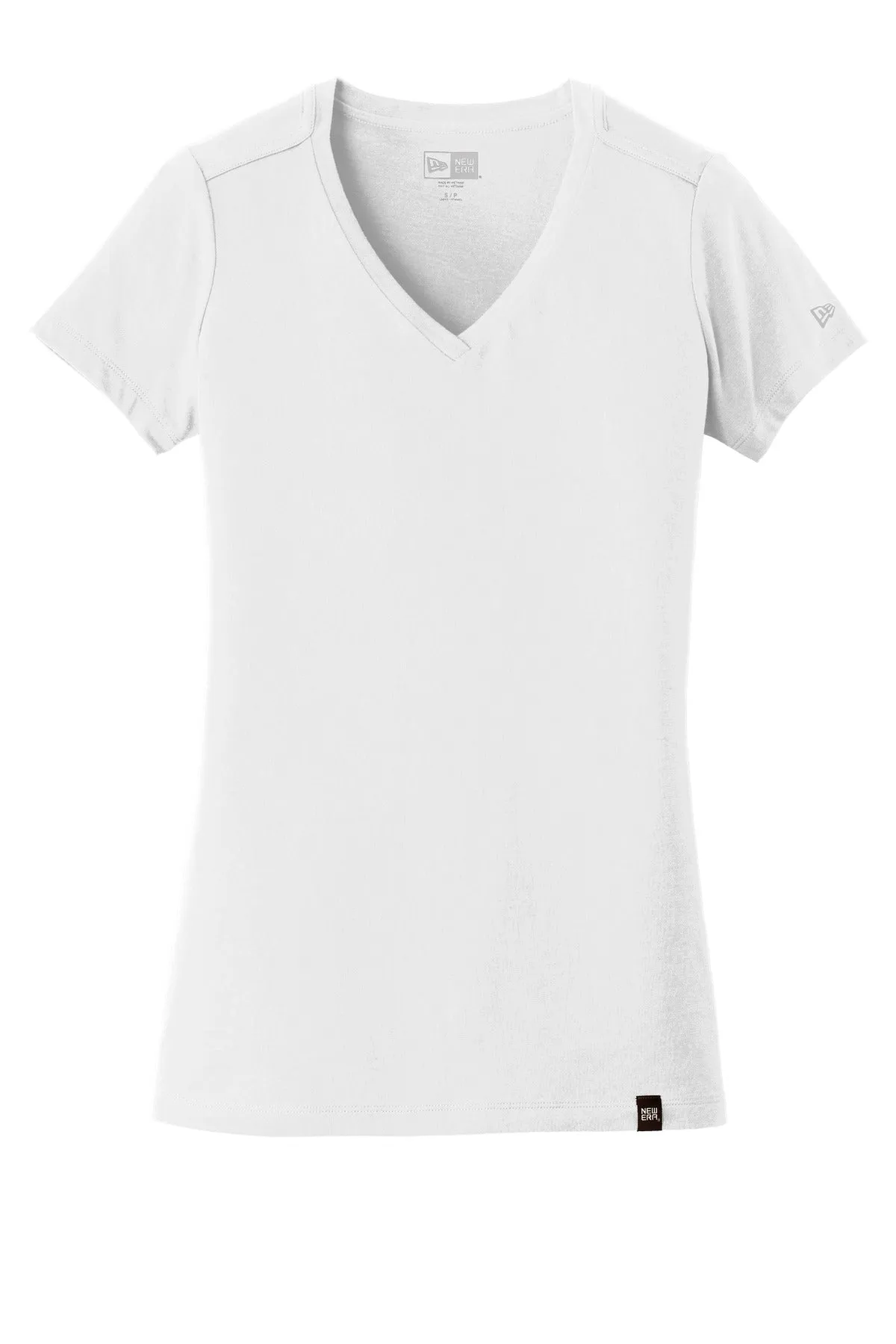 New Era Ladies Heritage Blend V-Neck Tee. LNEA101