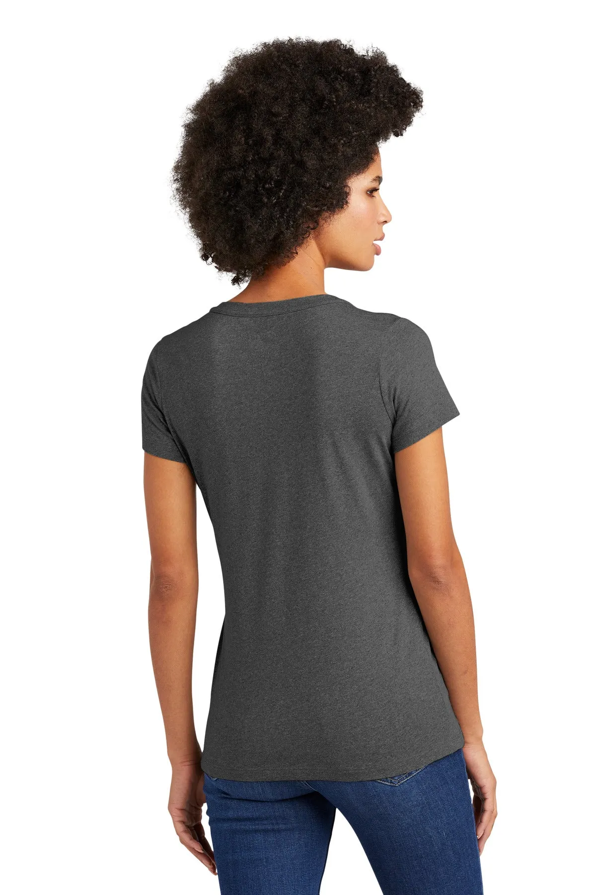 New Era Ladies Heritage Blend V-Neck Tee. LNEA101
