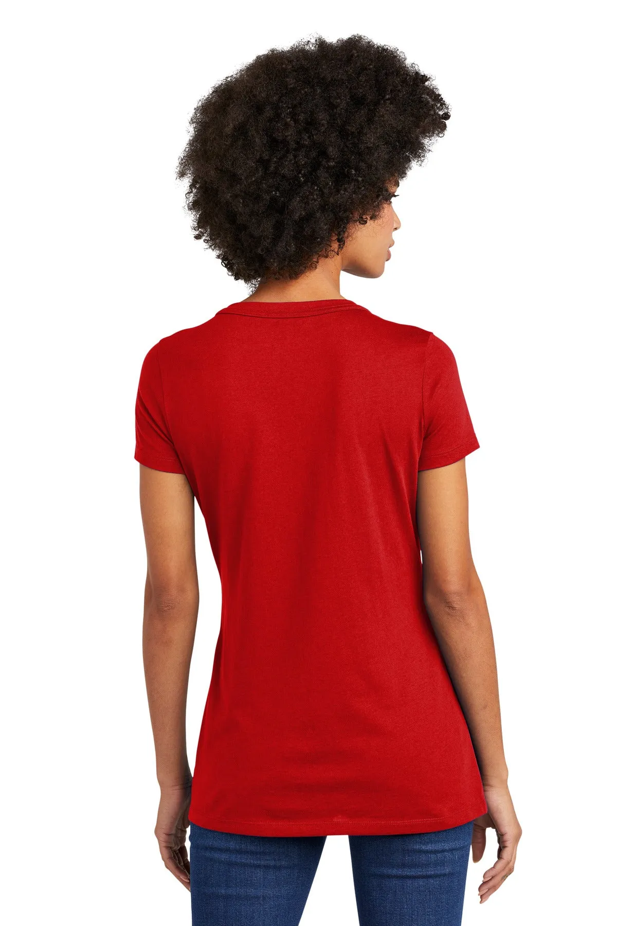 New Era Ladies Heritage Blend V-Neck Tee. LNEA101