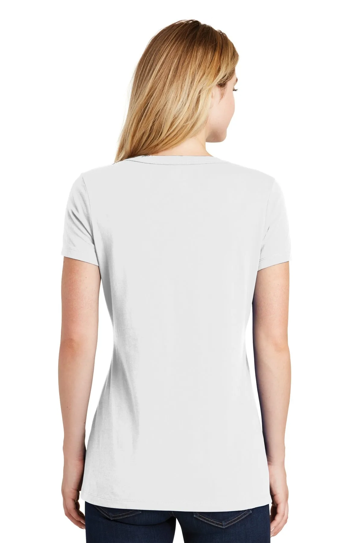New Era Ladies Heritage Blend V-Neck Tee. LNEA101