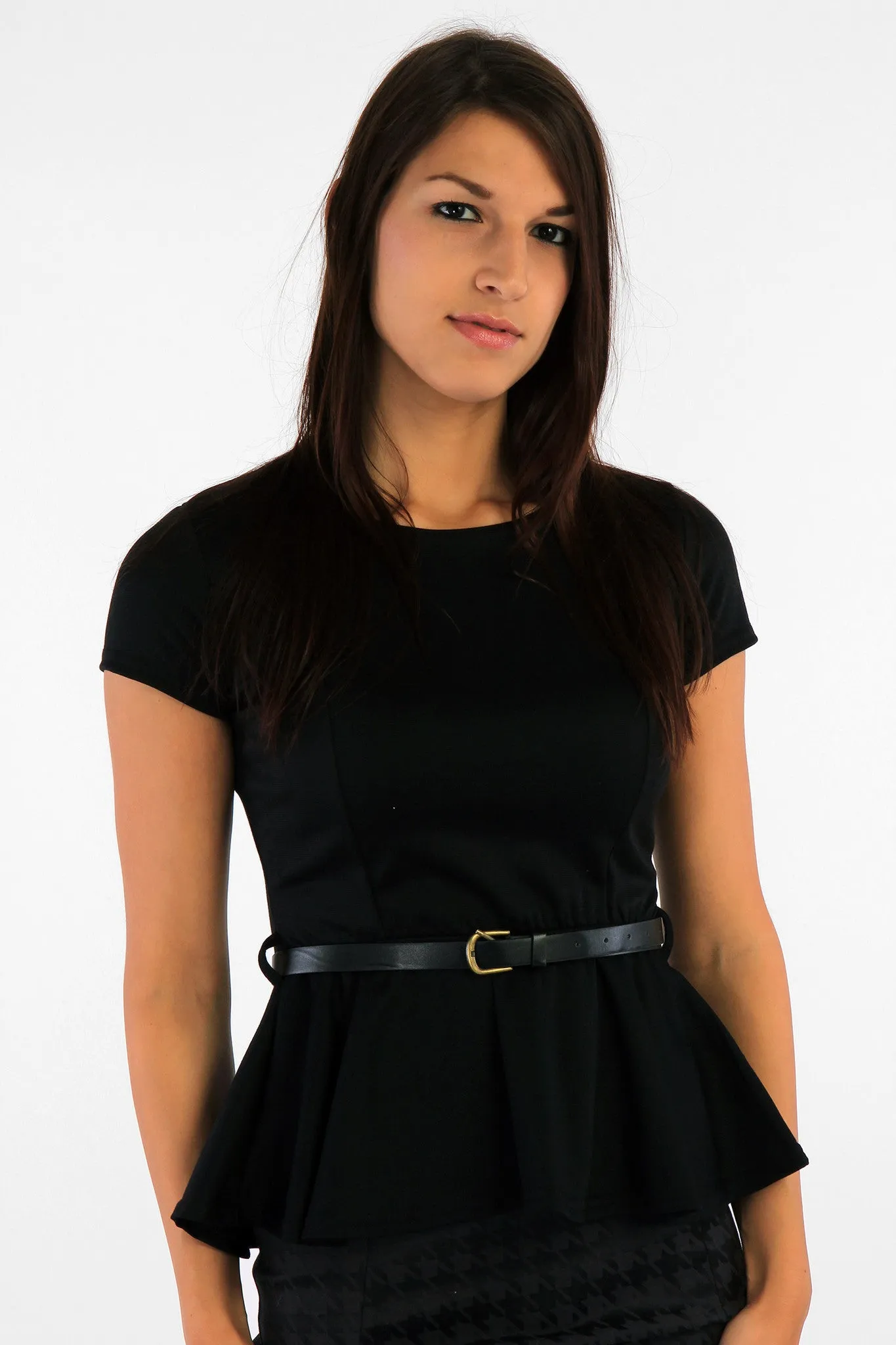 Peplum Office Top