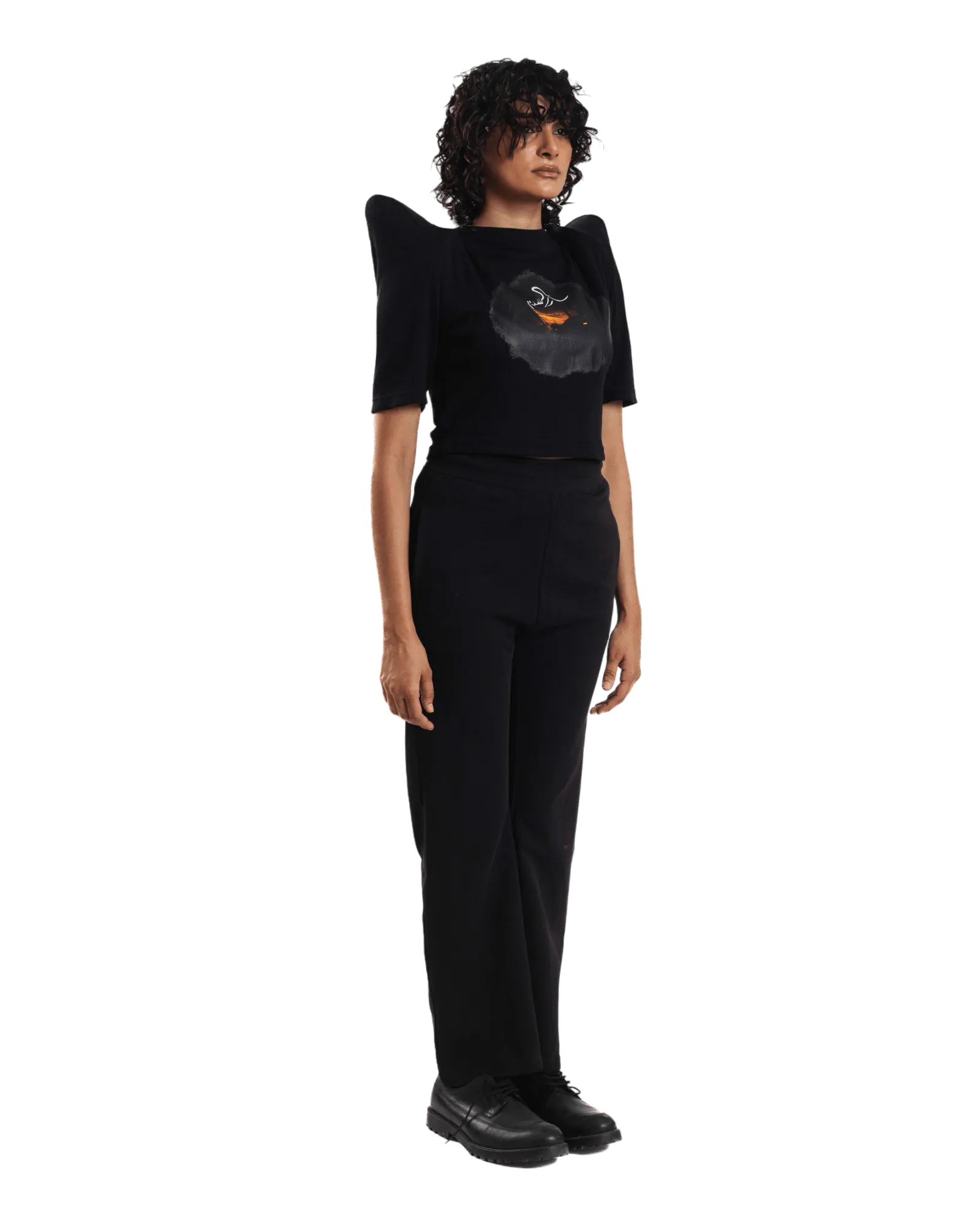 "CAVALRY GROUND" CROP TOP