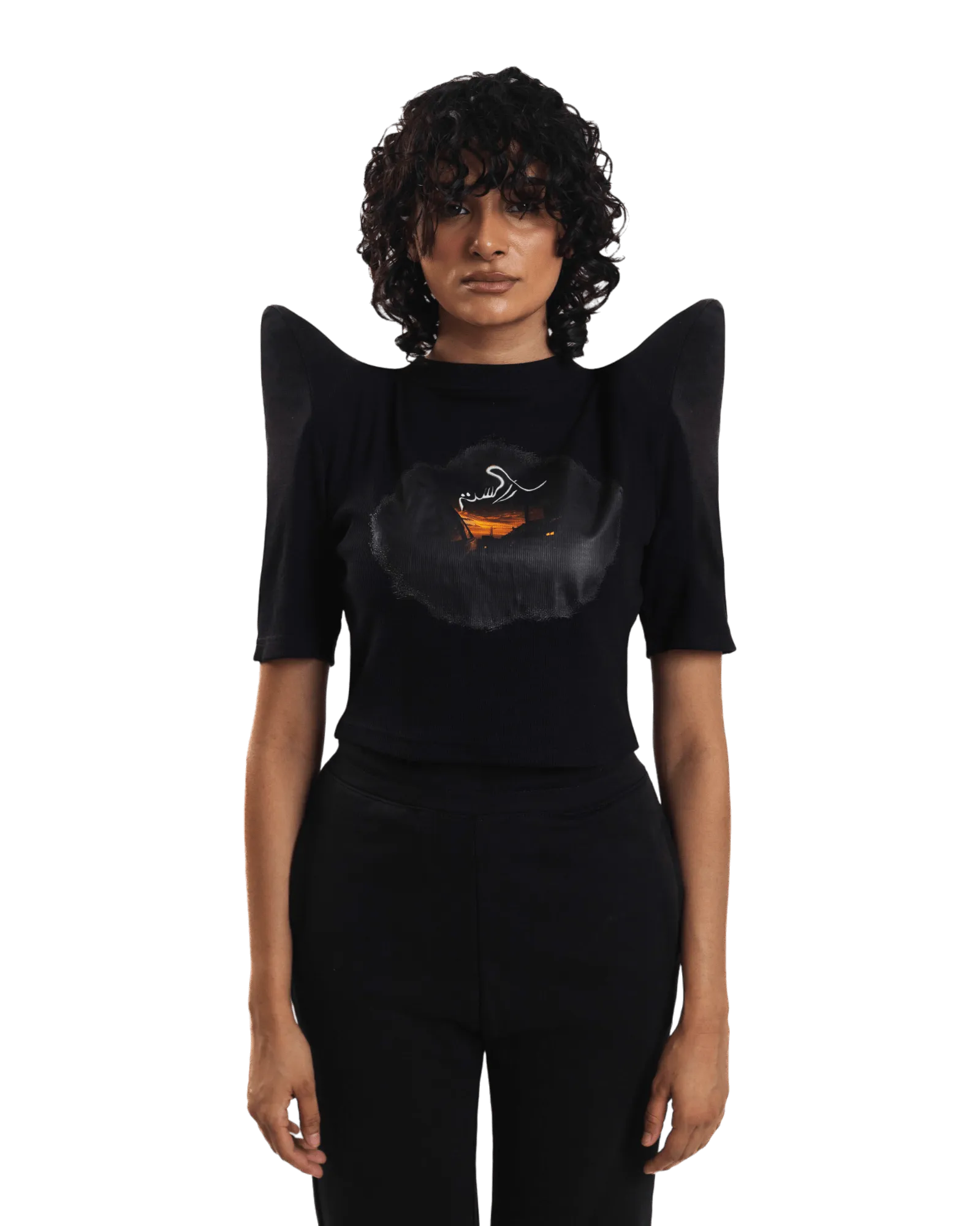 "CAVALRY GROUND" CROP TOP