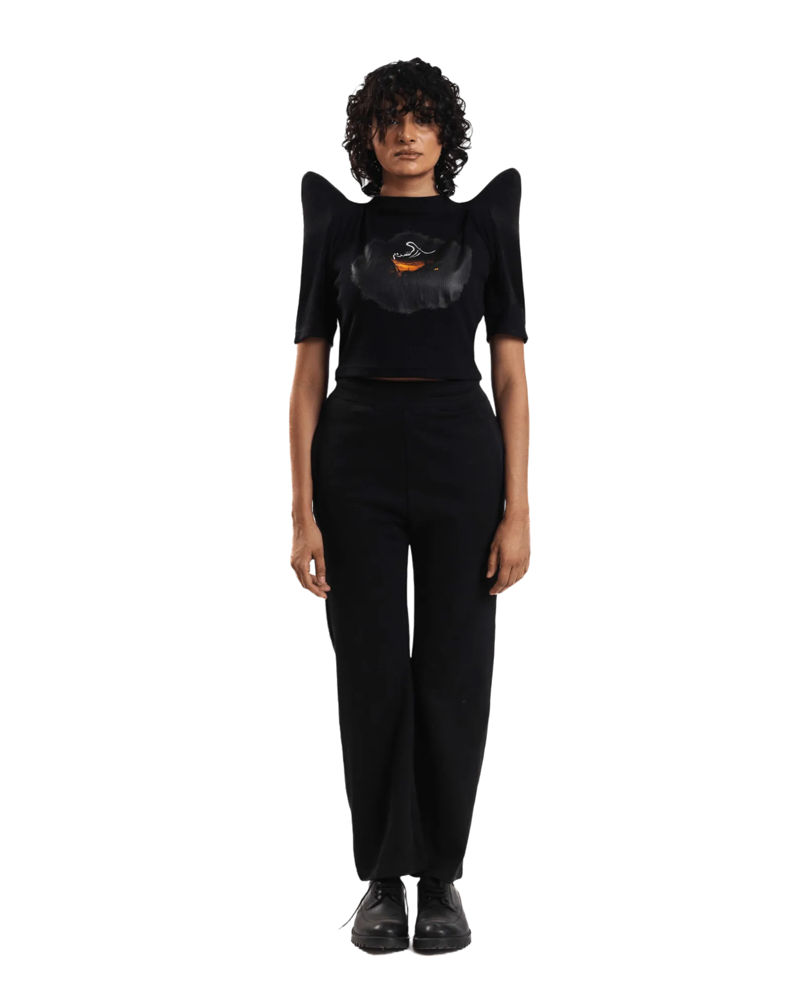 "CAVALRY GROUND" CROP TOP