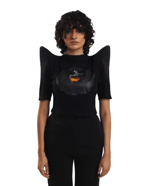"CAVALRY GROUND" CROP TOP