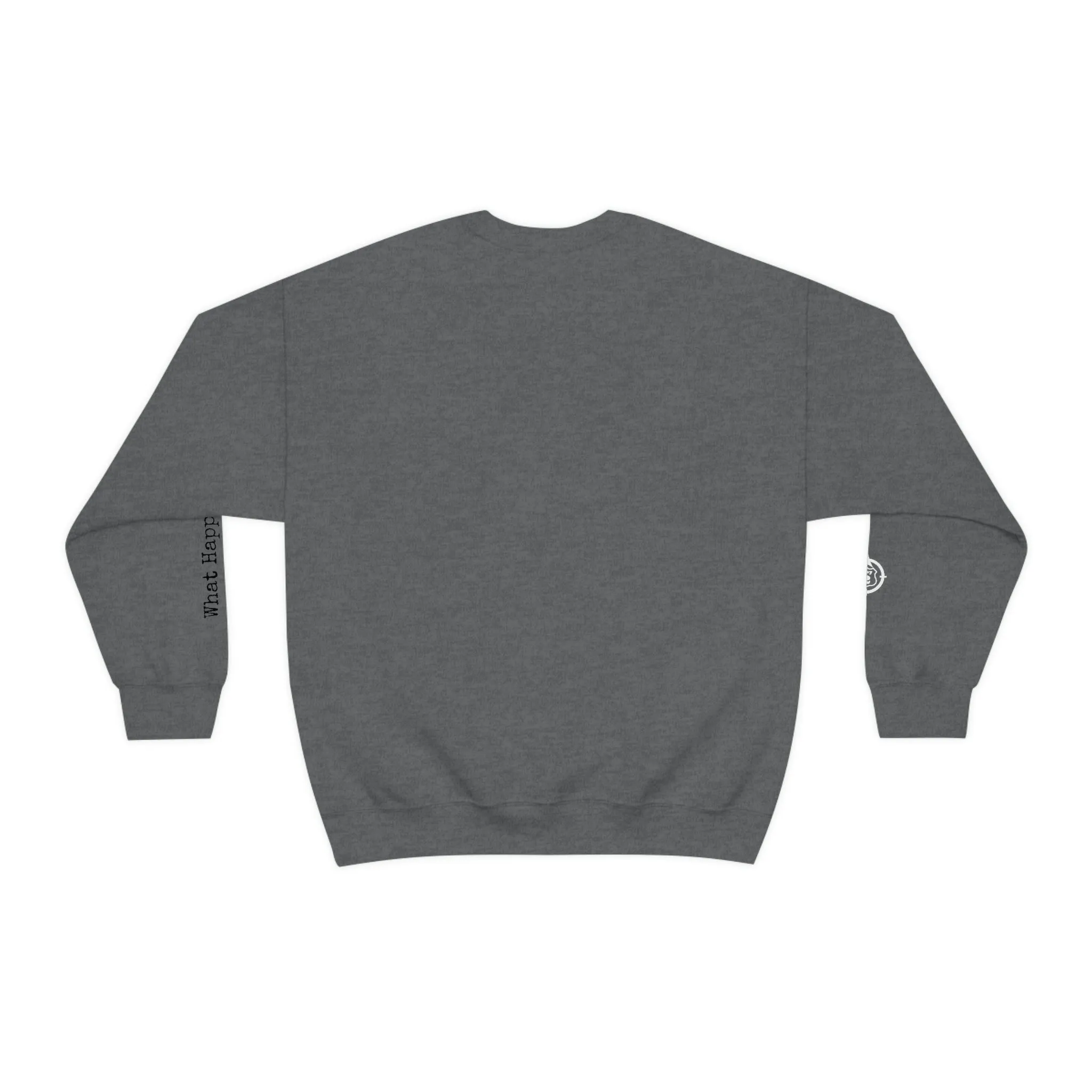 Remember That Night - Deer Camp With Dice -  North of Hwy 2 - Unisex Heavy Blend™ Crewneck Sweatshirt - Hunting Theme