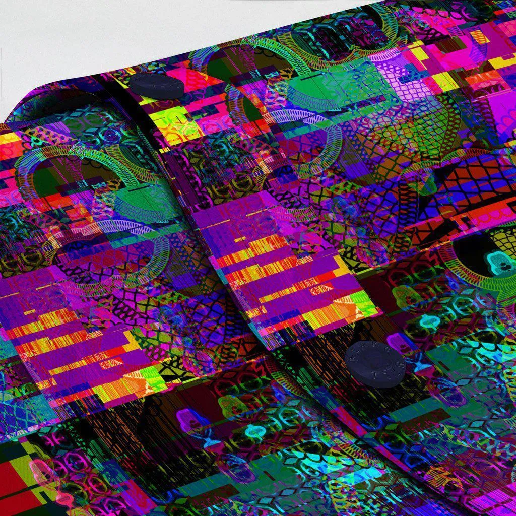 Satellite Interference Open Collar Shirt