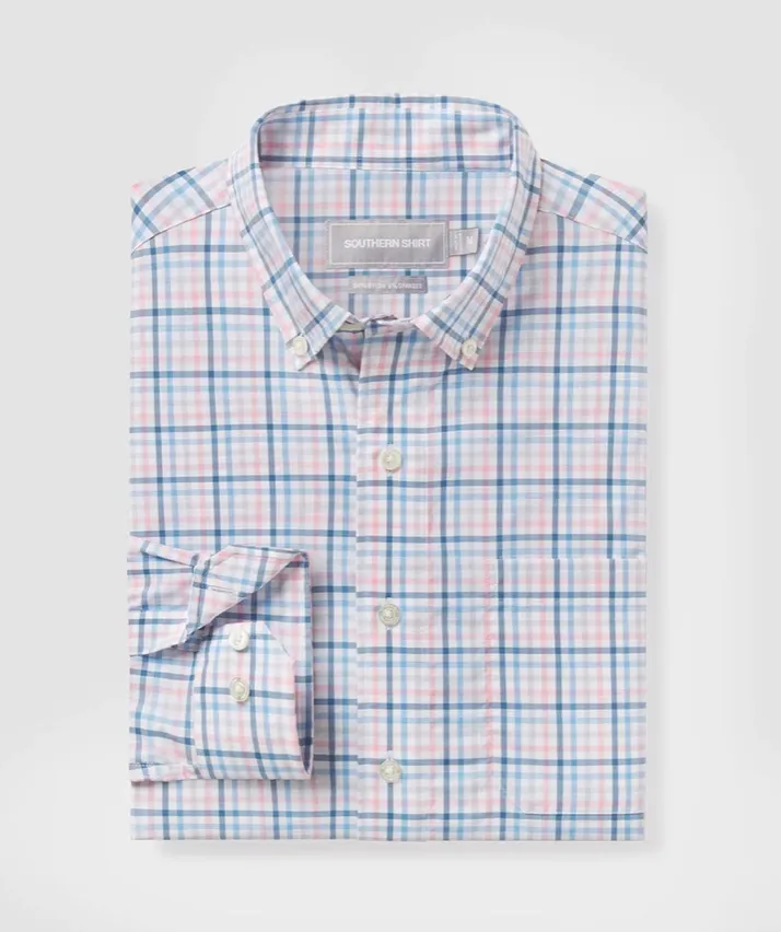 Southern Shirt Samford Check L/S Button Down