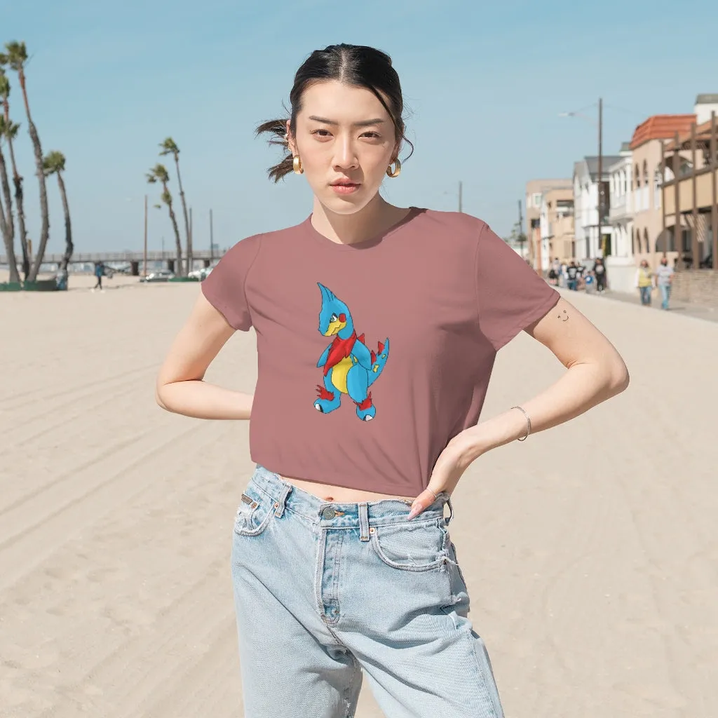 Spakez Women's Flowy Cropped Tee