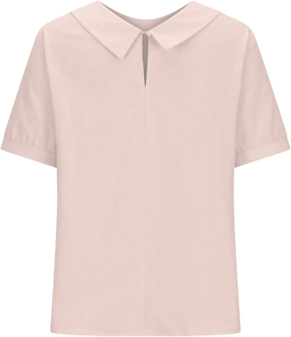 Summer Linen Shirts Women 2025 Casual Plus Size Beach Short Sleeve T Shirts Crewneck Blouses Trendy Loose Gauze Shirt